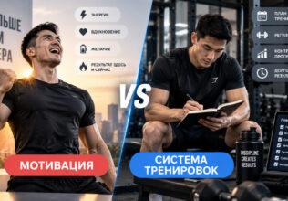 что важнее: мотивация или система тренировок